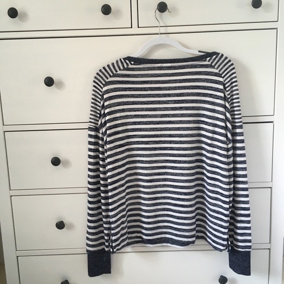 Navy Striped Long-Sleeve - Picture 2 of 3